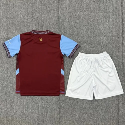 26/27  West Ham United home kids kit