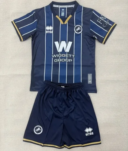 26/27 Millwall home kids kit