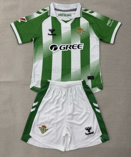 26/27 Real Betis home kids kit