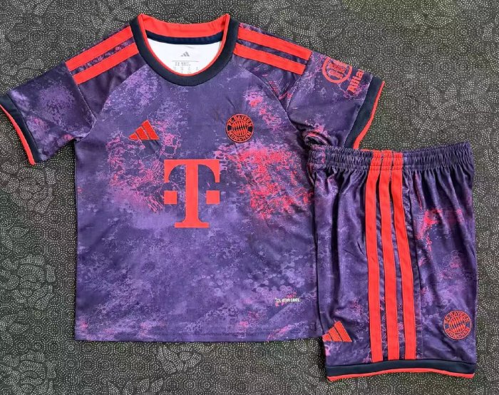 26/27 bayern munich third kids kit