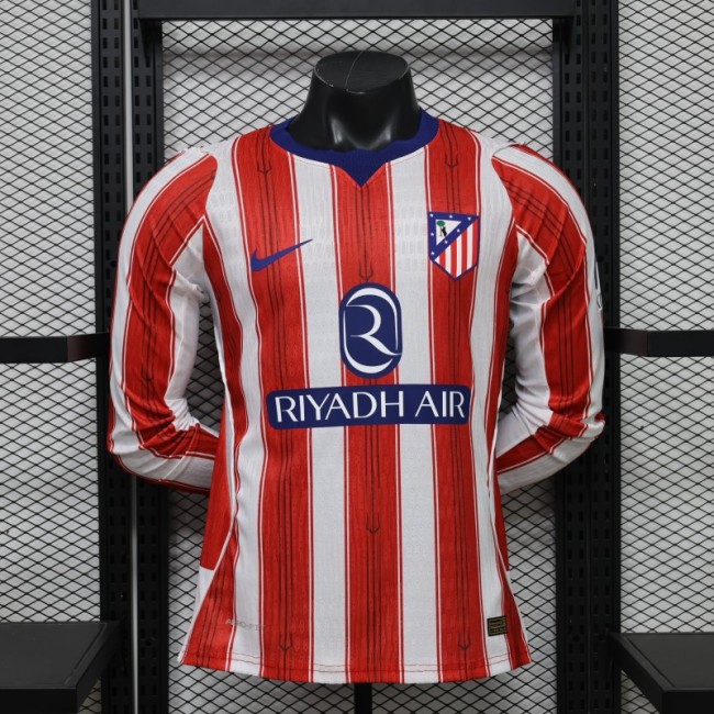 26/27 Atletico Madrid Home Long sleeve Player Version
