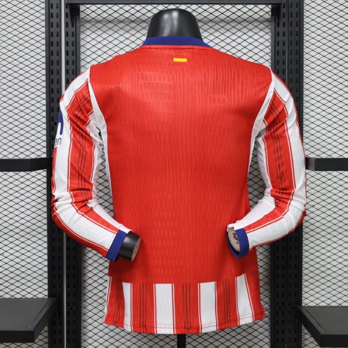 26/27 Atletico Madrid Home Long sleeve Player Version