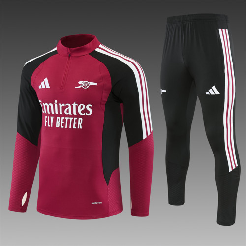 26/27 Arsenal Training Adult Set  Maroon