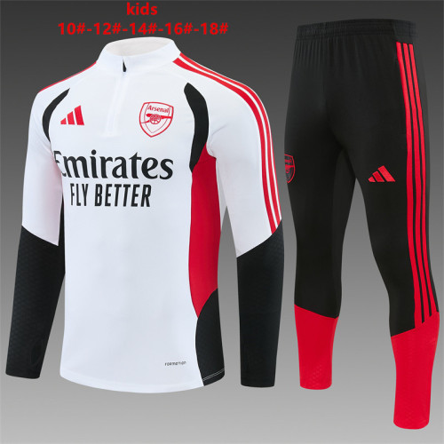 26/27 Arsenal Children's Training Uniform  white