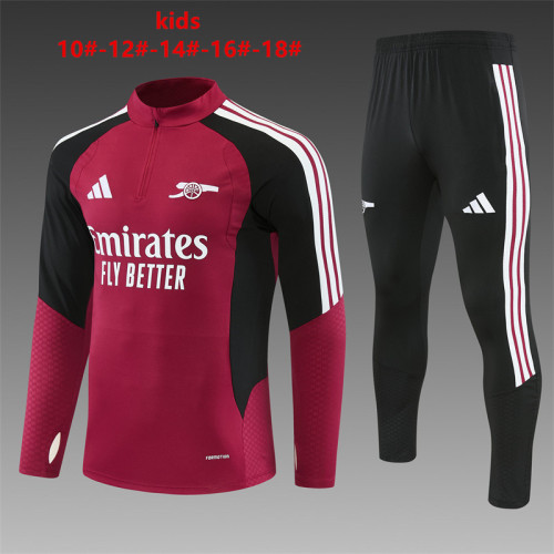 26/27 Arsenal Children's Training Uniform  Maroon