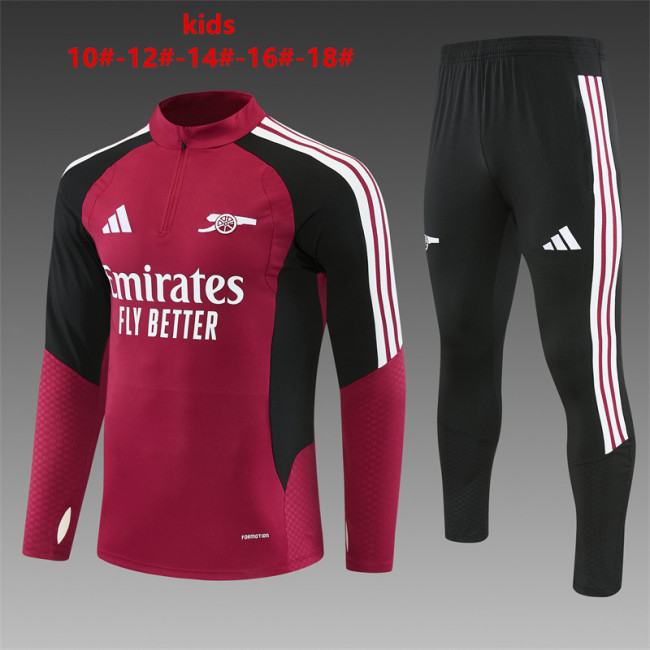 26/27 Arsenal Children's Training Uniform Maroon