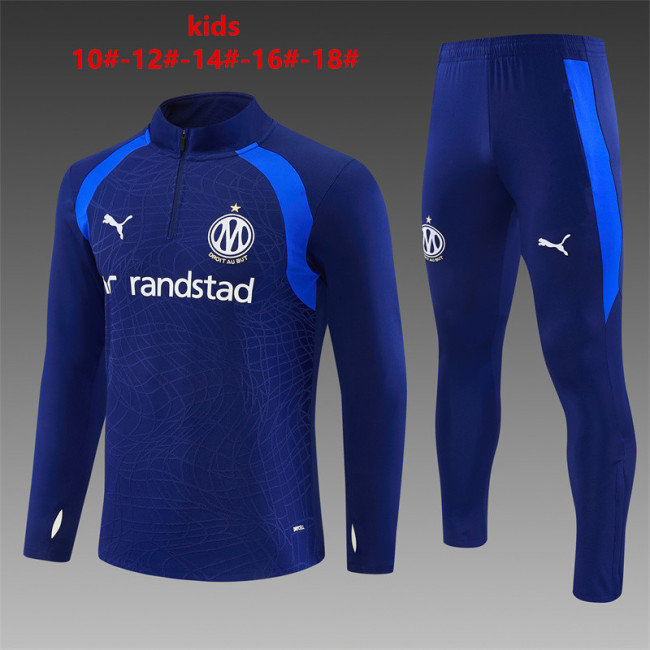 26/27 Marseille kids training royal blue
