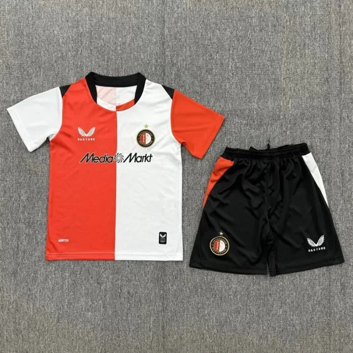 26/27 Feyenoord home kids kit