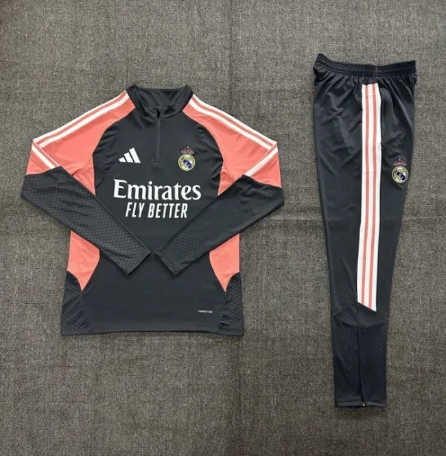 26/27 Real Madrid Kids training suit black
