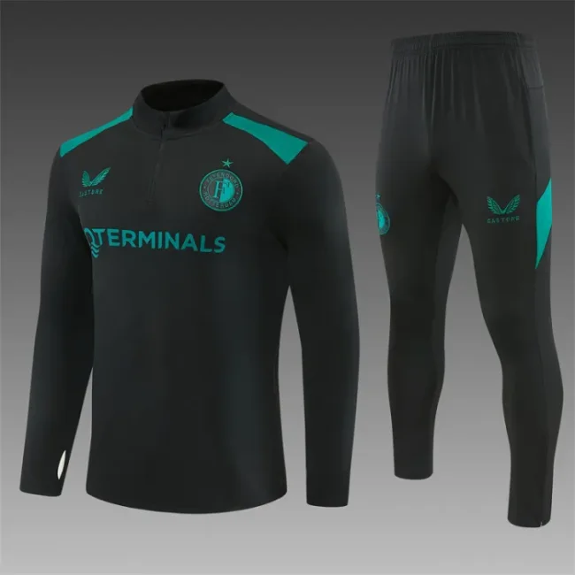 26/27 Feyenoord kids training suit black