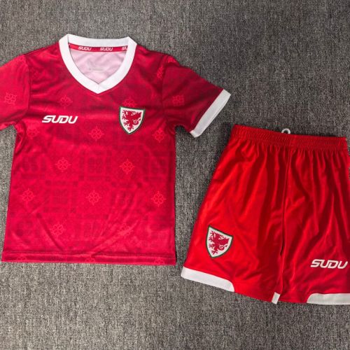 26/28 Wales home kids kit