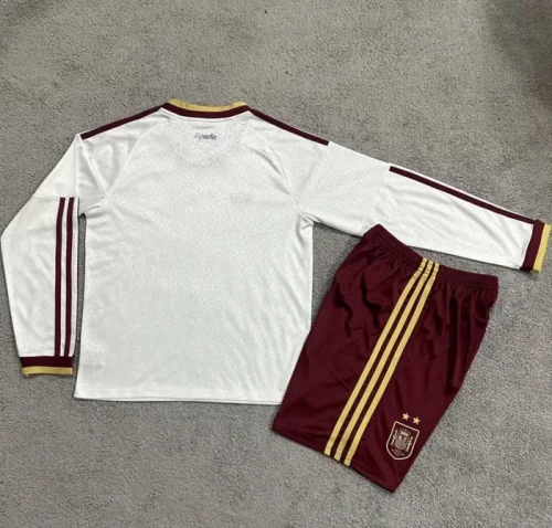 26/27 Spain Away kids kit Long sleeves