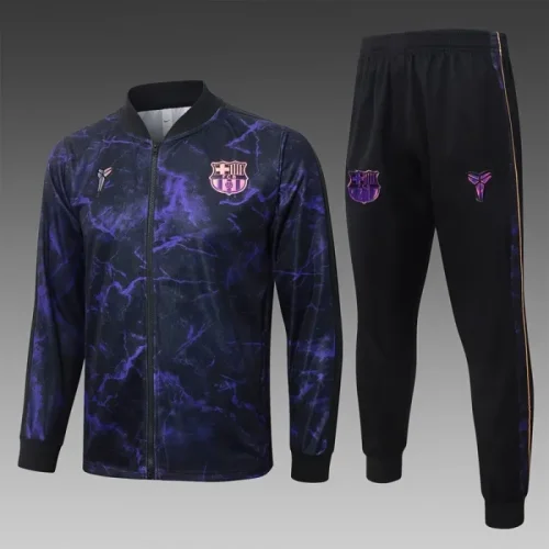 26/27 Barcelona kids jacket black Purple