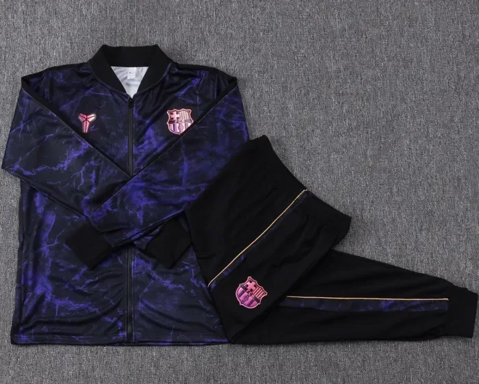 26/27 Barcelona Adult jacket black Purple