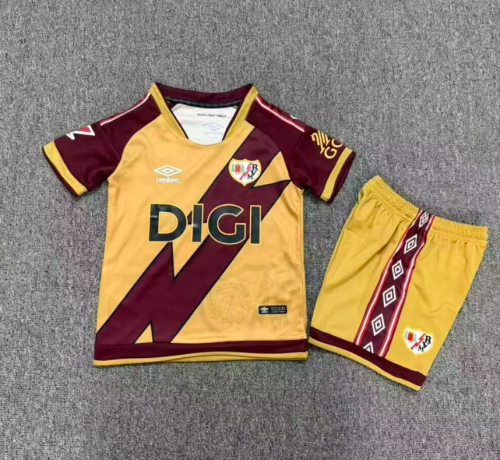 26/27 Rayo Vallecano third kids kit