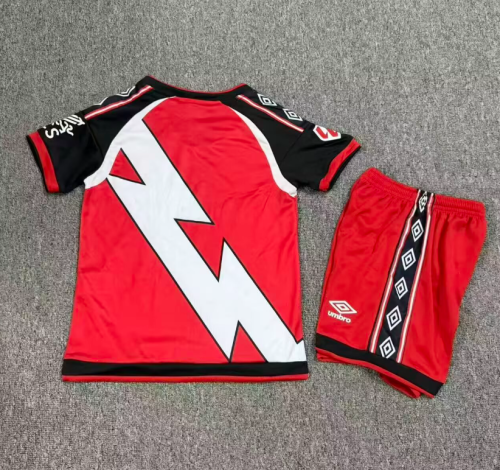 26/27 Rayo Vallecano away kids kit