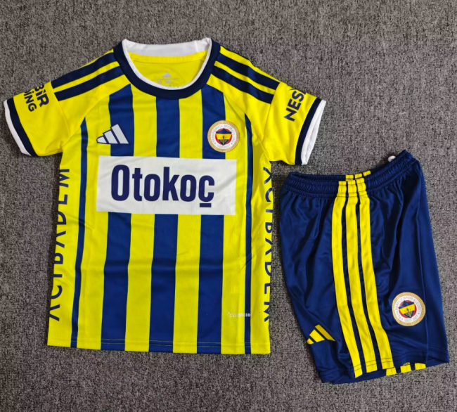 26/27 Fenerbahce home kids kit