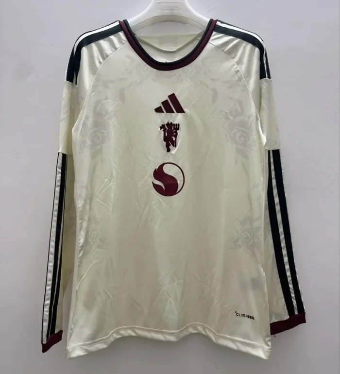 26/27 Manchester United third football jersey long sleeves