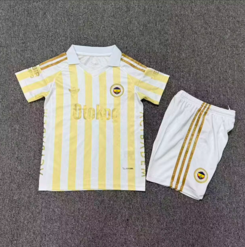 26/27 Fenerbahce away kids kit