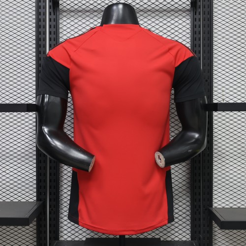 26/27 Manchester United Training Top Player Version Red