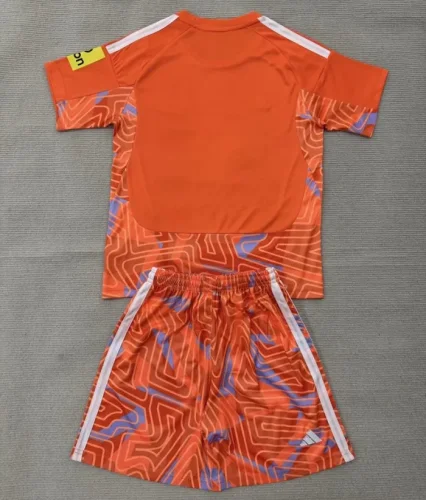 26/27 Newcastle United goalkeeper kids kit orange