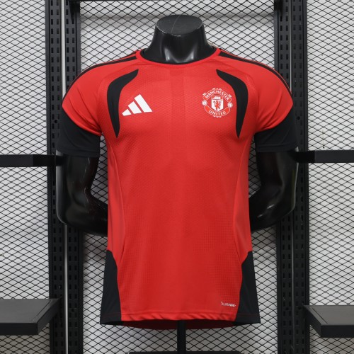 26/27 Manchester United Training Top Player Version Red