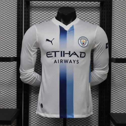 26/27 Manchester City third Player version long sleeves