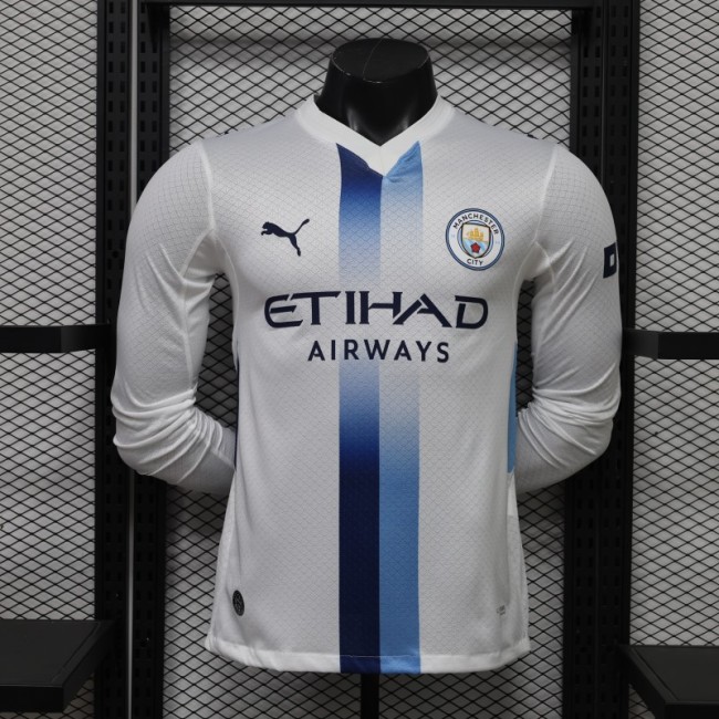 26/27 Manchester City third Player version long sleeves
