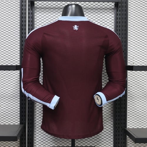26/27 Aston Villa home Player version long sleeves