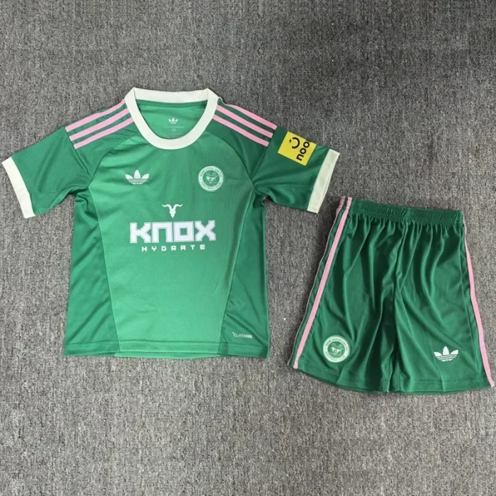 26/27 Newcastle United goalkeeper kids kit green