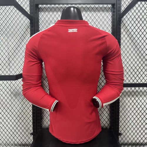 26/27 Manchester United home Player Version long sleeves