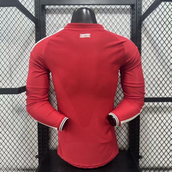 26/27 Manchester United home Player Version long sleeves