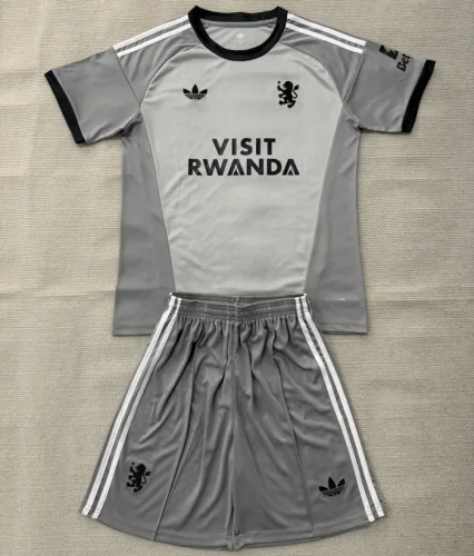 26/27 Aston Villa goalkeeper kids kit grey