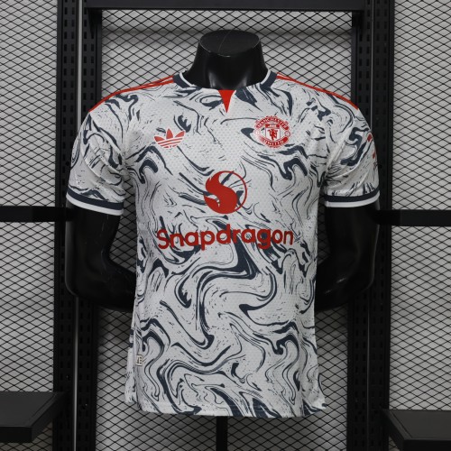 26/27 Manchester United Training Top Player Version White