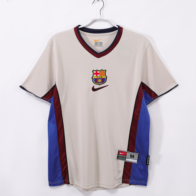 Retro 98/99 Barcelona away football shirt