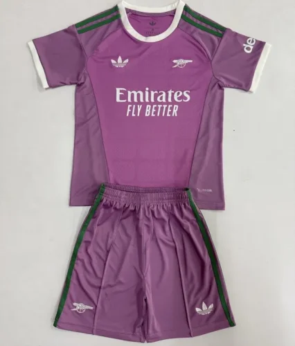 26/27 Arsenal goalkeeper Kids kit Purple