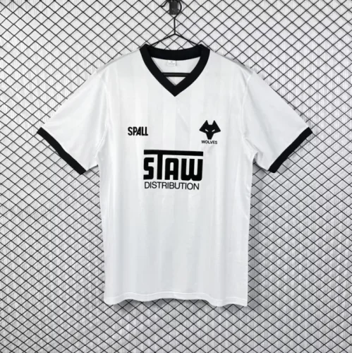 Retro 86/88 Wolverhampton Wanderers Away football jersey
