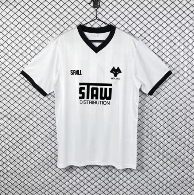Retro 86/88 Wolverhampton Wanderers Away football jersey