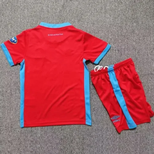 26/27 Blackburn away kids kit