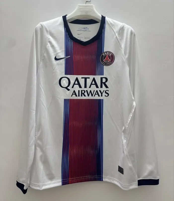 26/27 PSG Paris away football shirt long sleeves