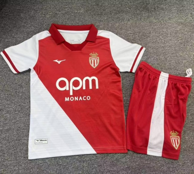 26/27 AS Monaco home kids kit