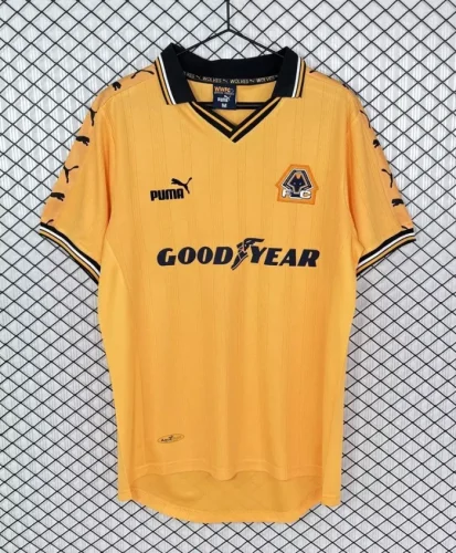 Retro 98/99 Wolverhampton Wanderers home football jersey