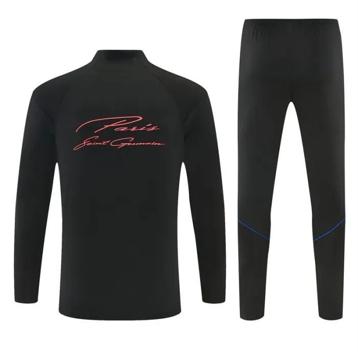 26/27 PSG kids training suit black