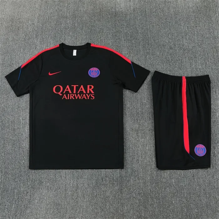 26/27 PSG short sleeved Adult training suit black