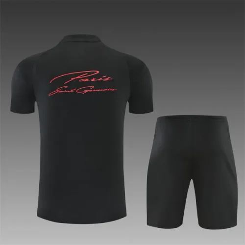 26/27 PSG short sleeved Adult training suit black