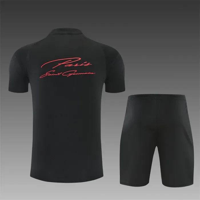 26/27 PSG short sleeved Adult training suit black