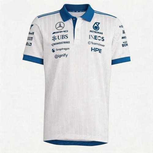 Mercedes‑AMG F1 2026 Team Polo White