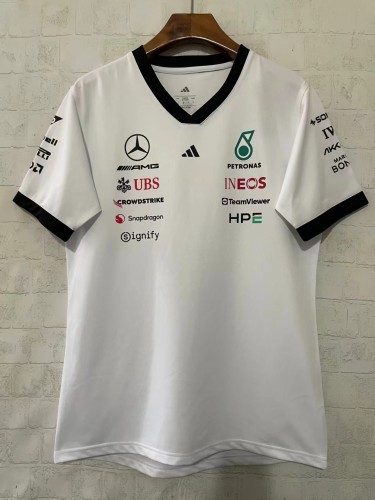 Mercedes‑AMG F1 2026 Driver Tee White V-Neck