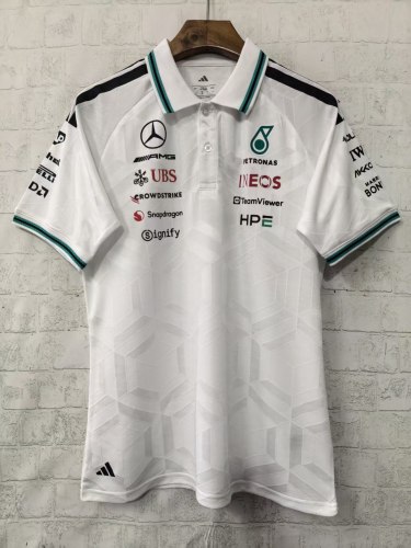 Mercedes‑AMG F1 2026 Team Polo White