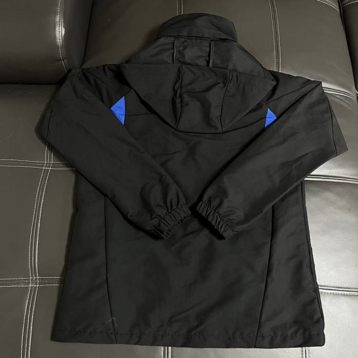 Retro Manchester United  Windbreaker Black
